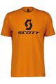 SCOTT Kurzarm Fahrrad-Shirt - ICON SS - Schwarz/Orange