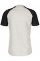 SCOTT Kurzarm Fahrrad-Shirt - ICON RAGLAN SS - Schwarz/Grau