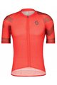 SCOTT Kurzarm Fahrradtrikot - RC PREMIUM CLIMBER - Grau/Rot