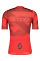 SCOTT Kurzarm Fahrradtrikot - RC PREMIUM CLIMBER - Grau/Rot