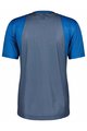 SCOTT Kurzarm Fahrradtrikot - TRAIL VERTIC SS - Blau