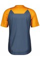 SCOTT Kurzarm Fahrradtrikot - TRAIL VERTIC PRO SS - Blau/Orange