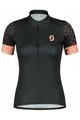 SCOTT Kurzarm Fahrradtrikot - ENDURANCE 20 SS LADY - Schwarz/Rosa