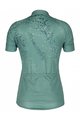 SCOTT Kurzarm Radtrikot und Shorts - ENDURANCE 30 SS LADY - Blau/Grün/Schwarz