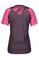 SCOTT Kurzarm Fahrradtrikot - TRAIL VERTIC LADY - Rosa/Lila