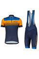 SCOTT Kurzarm Radtrikot und Shorts - RC TEAM 20 SS - Orange/Blau