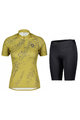 SCOTT Kurzarm Radtrikot und Shorts - ENDURANCE 30 SS LADY - Schwarz/Lila/Grün