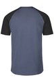 SCOTT Kurzarm Fahrrad-Shirt - ICON RAGLAN SS - Schwarz/Blau