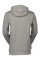 SCOTT Fahrrad-Kapuzenpullover - ICON LS - Grau