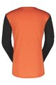 SCOTT Langarm Fahrradtrikot für den Sommer - TRAIL VERTIC LS - Schwarz/Orange