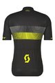 SCOTT Kurzarm Fahrradtrikot - TEAM 10 - Schwarz/Gelb