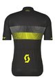 SCOTT Kurzarm Fahrradtrikot - RC TEAM 10 SS - Schwarz/Gelb