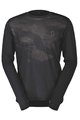 SCOTT Langarm Fahrradtrikot für den Sommer - TRAIL FLOW LS - Schwarz/Grau