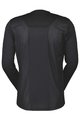 SCOTT Langarm Fahrradtrikot für den Sommer - TRAIL FLOW LS - Schwarz/Grau