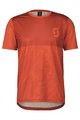 SCOTT Kurzarm Fahrradtrikot - TRAIL VERTIC SS - Orange