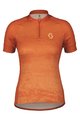 SCOTT Kurzarm Fahrradtrikot - ENDURANCE 30 SS LADY - Orange