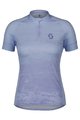 SCOTT Kurzarm Fahrradtrikot - ENDURANCE 30 SS LADY - Blau