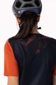 SCOTT Kurzarm Fahrradtrikot - TRAIL VERTIC SS LADY - Blau/Orange