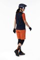 SCOTT Kurzarm Fahrradtrikot - TRAIL VERTIC SS LADY - Blau/Orange