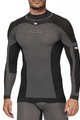 SIX2 Langarm Fahrrad-Shirt - TS3L BT - Schwarz