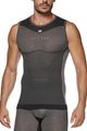SIX2 Ärmelloses Fahrrad-Shirt - SML BT - Schwarz
