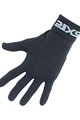 SIX2 Langfinger-Fahrradhandschuhe - GLX MERINOS - Schwarz