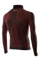 SIX2 Langarm Fahrrad-Shirt - TS3 II - bordeaux