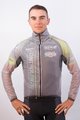 SIX2 Winddichte Fahrradjacke - GHOST - Schwarz/Transparent