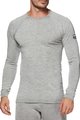 SIX2 Langarm Fahrrad-Shirt - TS2 MERINOS - Grau