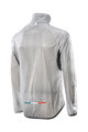 SIX2 Winddichte Fahrradjacke - GHOST - Schwarz/Transparent