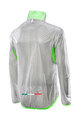 SIX2 Winddichte Fahrradjacke - GHOST - Transparent/Grün