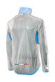 SIX2 Winddichte Fahrradjacke - GHOST - Transparent/Blau