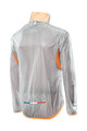 SIX2 Winddichte Fahrradjacke - GHOST - Transparent/Orange