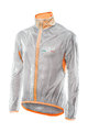 SIX2 Winddichte Fahrradjacke - GHOST - Transparent/Orange