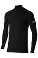 SIX2 Langarm Fahrrad-Shirt - TS3 MERINOS - Schwarz