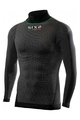 SIX2 Langarm Fahrrad-Shirt - TS3L - Schwarz