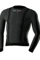 SIX2 Langarm Fahrrad-Shirt - KIDS TS2 - Schwarz