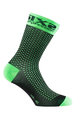 SIX2 Klassische Fahrradsocken - COMP SHO - Grün/Schwarz
