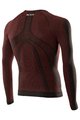 SIX2 Langarm Fahrrad-Shirt - TS2 - Rot