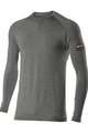 SIX2 Langarm Fahrrad-Shirt - TS2 MERINOS - Grau
