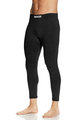 SIX2 Lange Radunterhose - PNX MERINOS - Schwarz