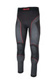 SIX2 Lange Radunterhose - PNXW CU - Rot/Schwarz