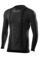 SIX2 Langarm Fahrrad-Shirt - TS2 - Schwarz