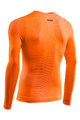SIX2 Langarm Fahrrad-Shirt - TS2 C - Orange