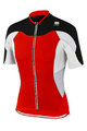 SPORTFUL Kurzarm Fahrradtrikot - CRANK - Rot/Weiß/Schwarz