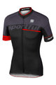 SPORTFUL Kurzarm Fahrradtrikot - SC TEAM - Schwarz/Rot