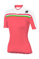 SPORTFUL Kurzarm Fahrradtrikot - ALLURE LADY - Rosa/Weiß