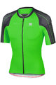 SPORTFUL Kurzarm Fahrradtrikot - BODYFIT SPEEDSKIN - Grün/Schwarz