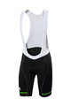 SPORTFUL Kurze Fahrradhose mit Trägern - GIRO - Grün/Schwarz