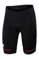 SPORTFUL Fahrradshorts ohne Träger - GIRO 2.0 - Schwarz/Rot